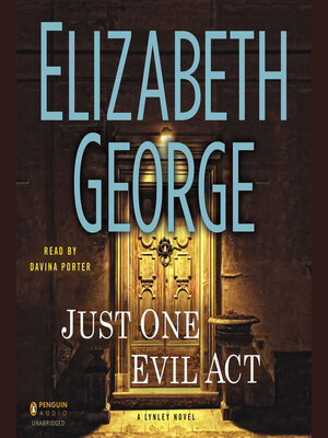 cover image of Just One Evil Act